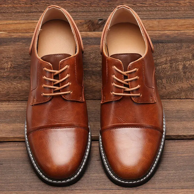 Derby Shoes with Lace-Up Fastening for Men | Ideal for Formal and Semi-Formal Wear