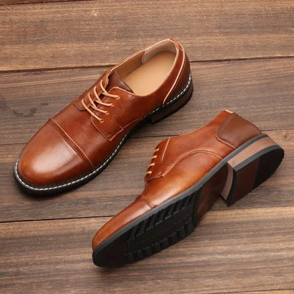 Derby Shoes with Lace-Up Fastening for Men | Ideal for Formal and Semi-Formal Wear