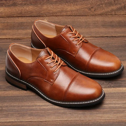 Derby Shoes with Lace-Up Fastening for Men | Ideal for Formal and Semi-Formal Wear