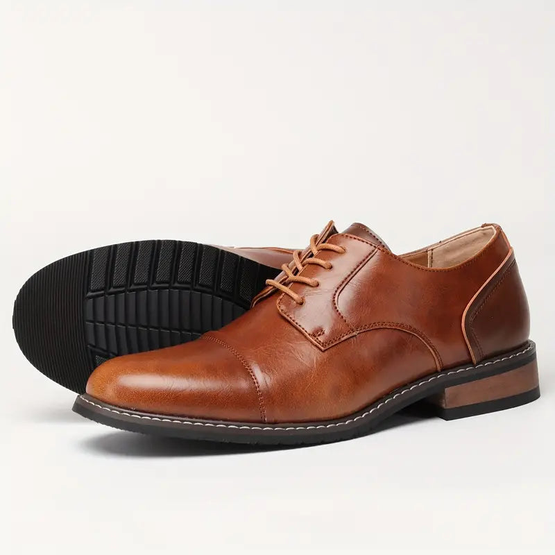 Derby Shoes with Lace-Up Fastening for Men | Ideal for Formal and Semi-Formal Wear